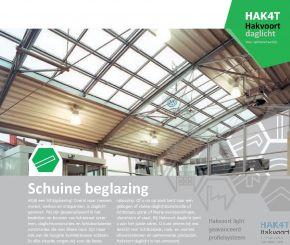 Hak4t daglicht Schuine beglazing